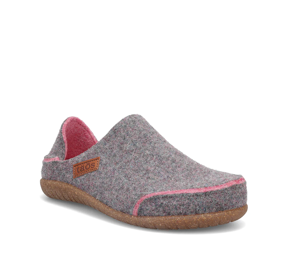 Taos Convertawool Clog GREY ROSE