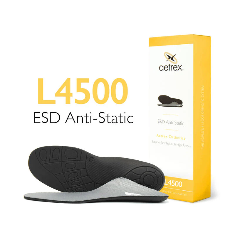 Aetrex ESD Anti-Static Orthotics Insole Unisex 