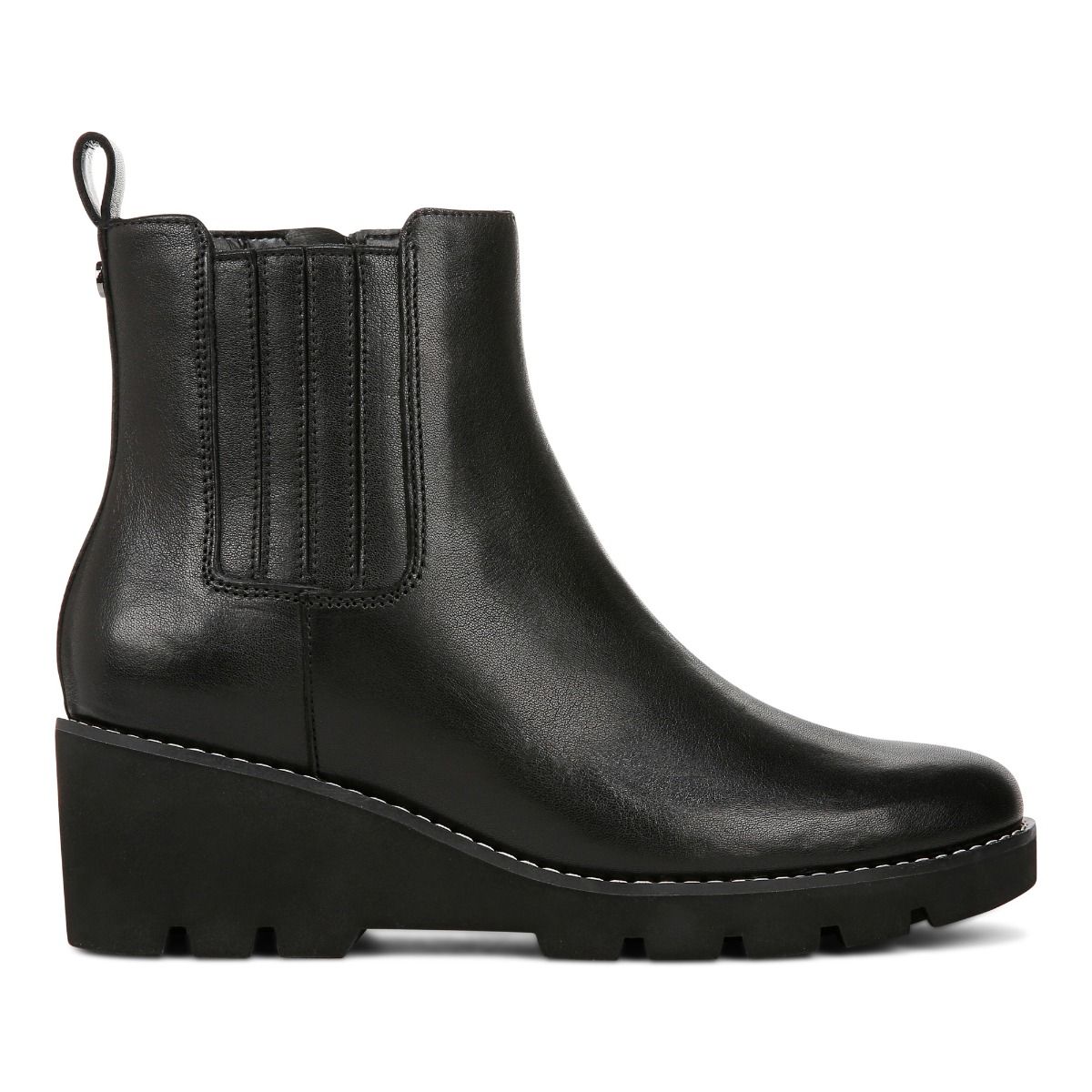 Vionic Aria Wedge Ankle Bootie Women's BLACK