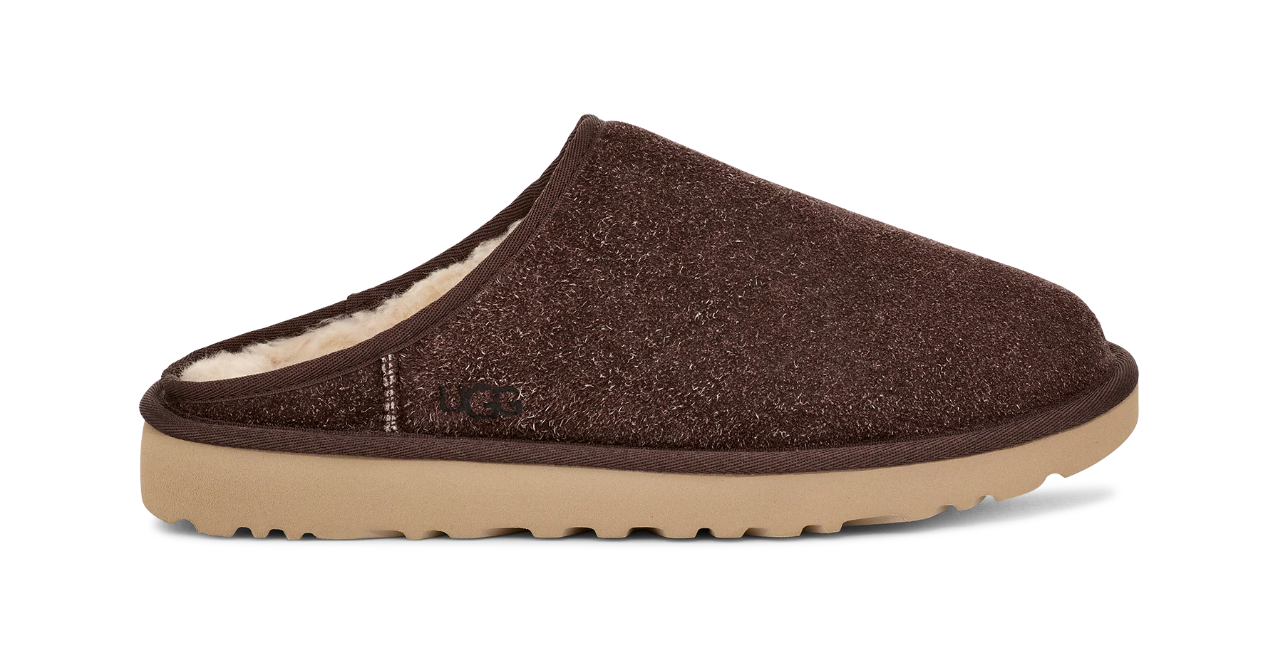 Ugg Classic Slip-On Shaggy Suede Men's BURNT CEDAR