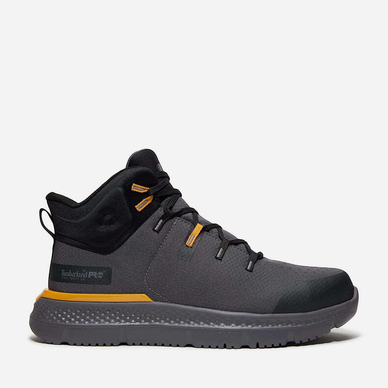 Timberland Pro Intercept Mid Steel Toe Work Sneaker Men's DARK GREY RIPSTOP
