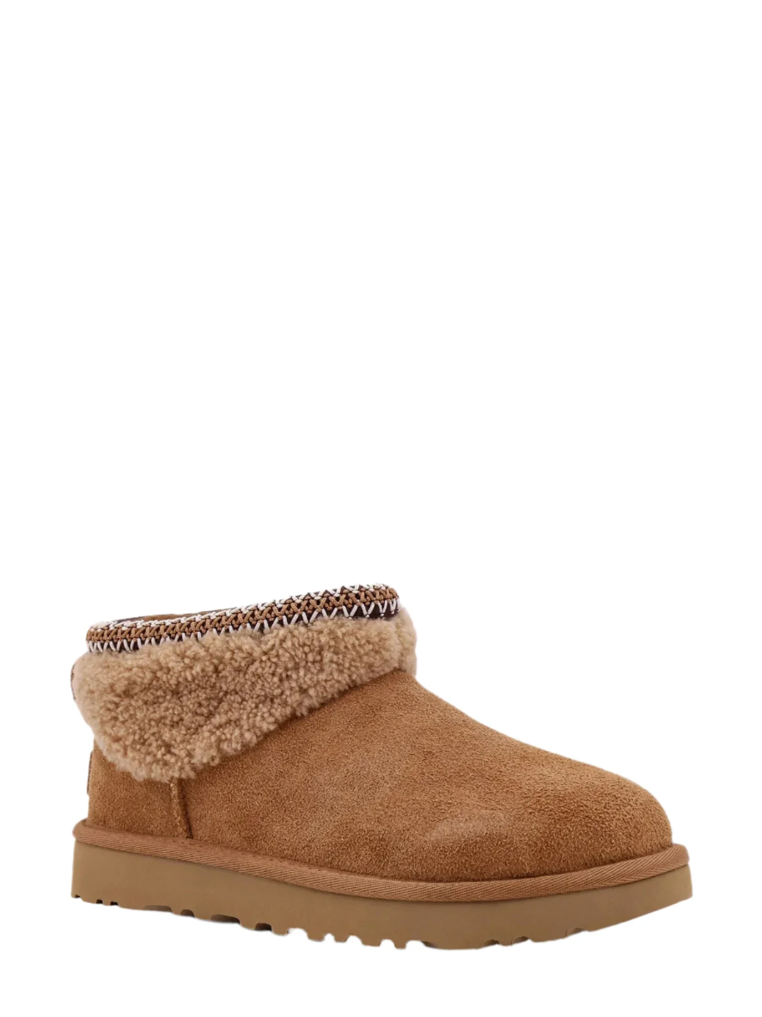 UGG Classic Ultra Mini Maxi Curly Women's CHESTNUT