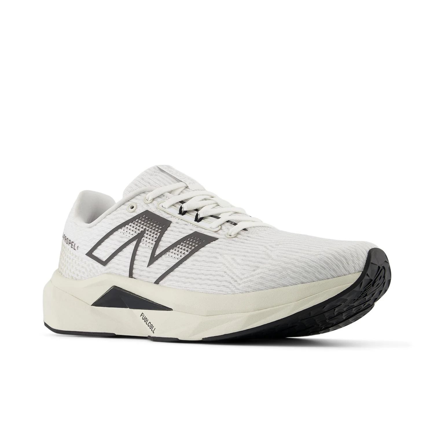 New Balance FuelCell Propel v5 Men's (MFCPRCW5) WHITE/BLACK CEMENT