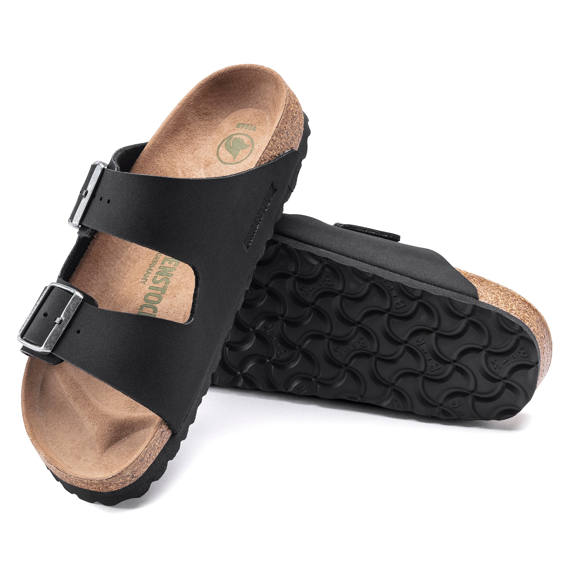 Birkenstock Arizona Vegan Birkibuc Unisex Black