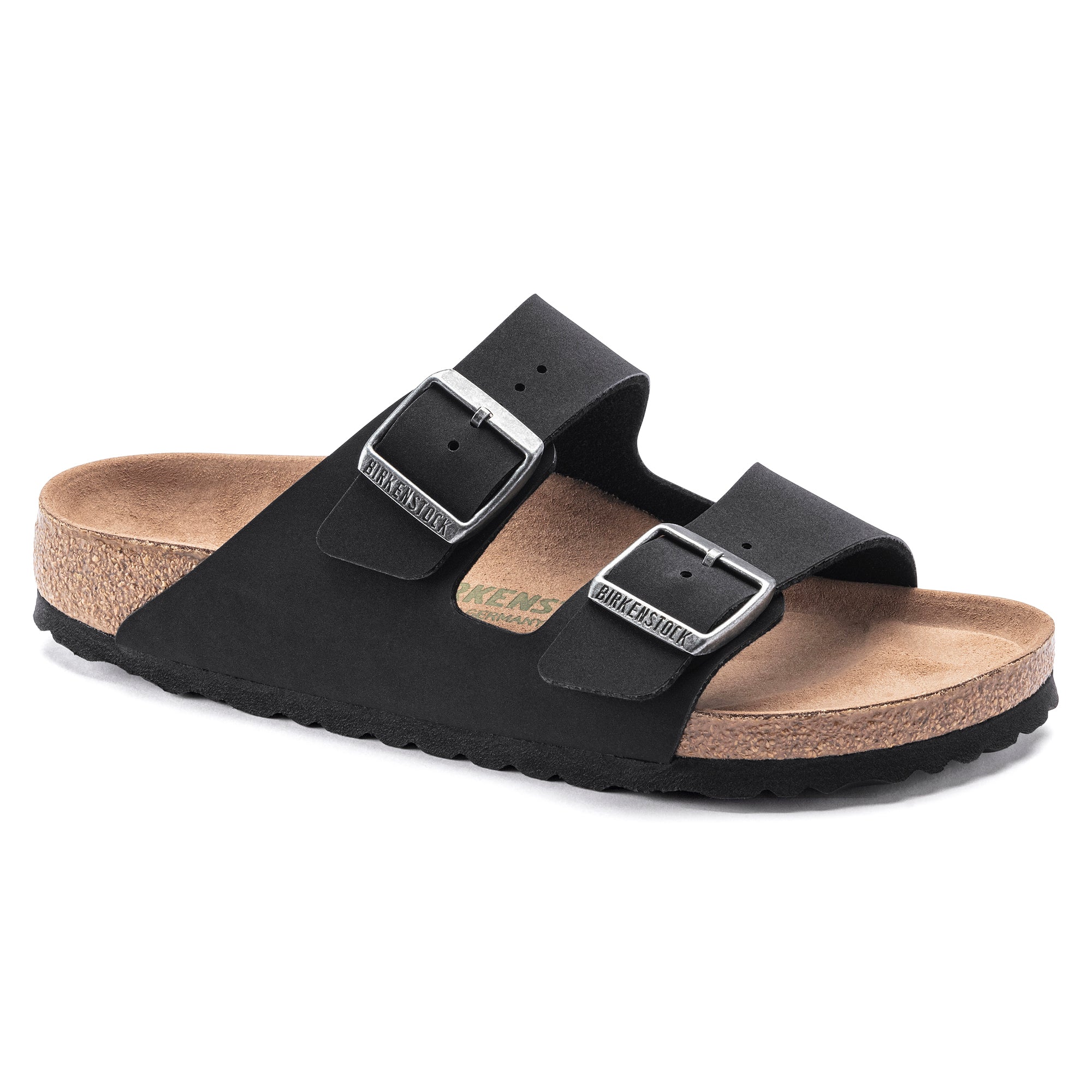 Birkenstock Arizona Vegan Birkibuc Unisex Black