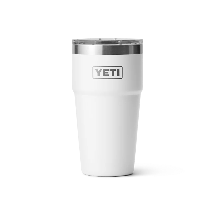 Yeti Rambler 20 oz Stackable Cup WHITE
