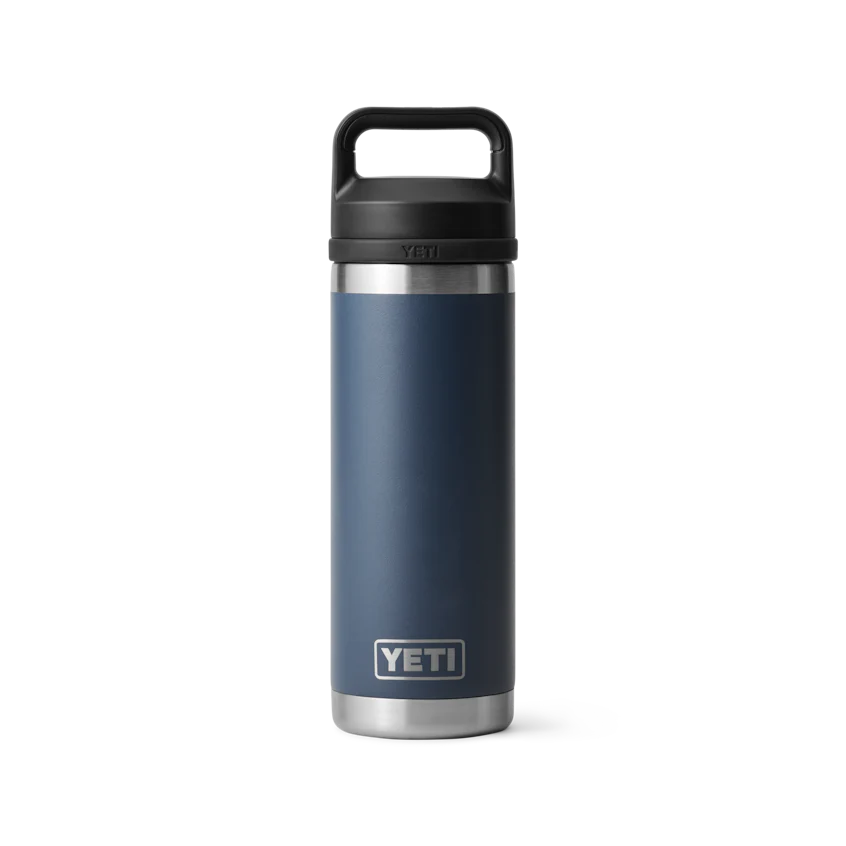 Yeti Rambler 18oz Water Bottle with Chug Cap NAVY