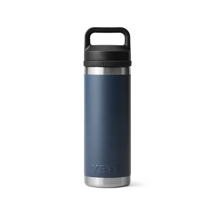 Yeti Rambler 18oz Water Bottle with Chug Cap NAVY