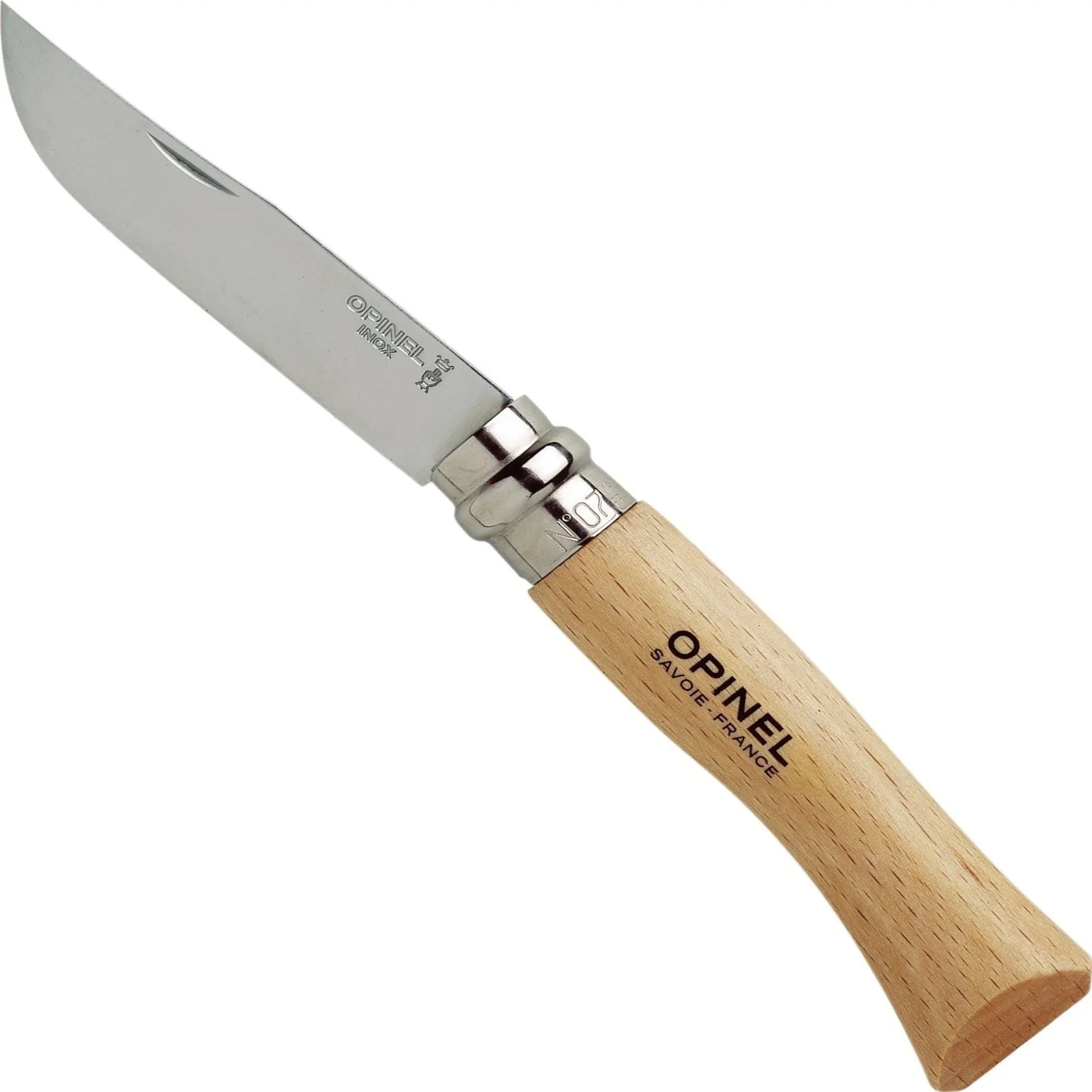Opinel No.07 Stainless Steel Folding Knife 