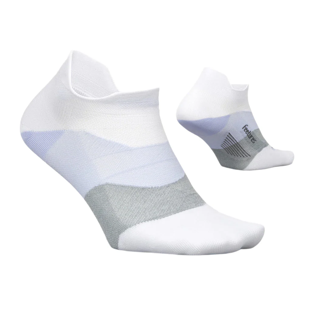 Feetures Elite Ultra Light Tab Ankle Sock Gray Sky