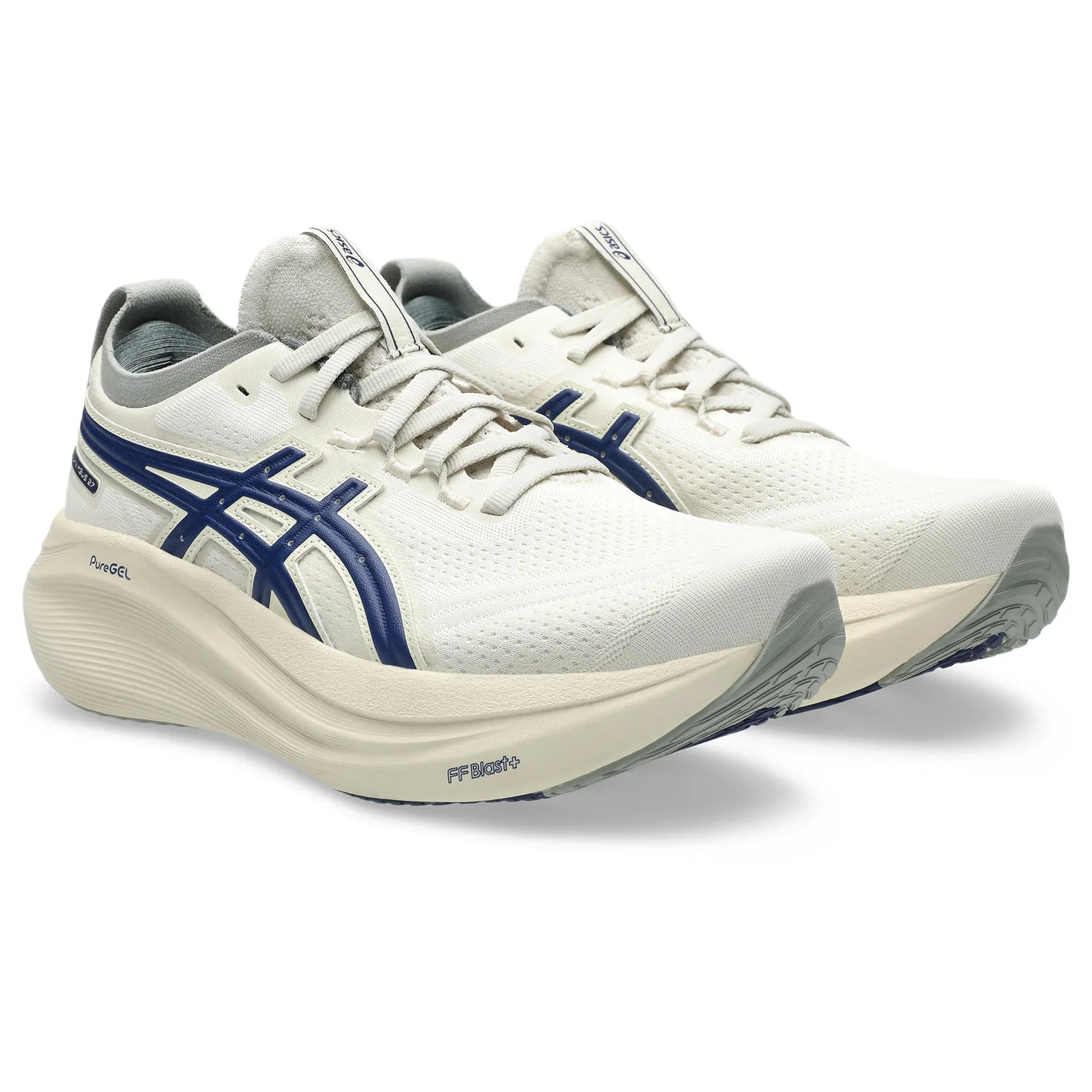 Asics Gel-Nimbus 27 Track Club Women's BIRCH/INDIGO BLUE