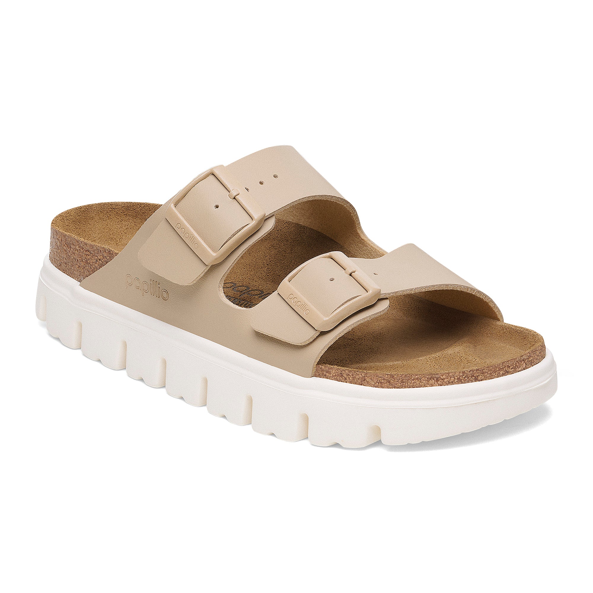Birkenstock Papillio Arizona Chunky Birk-Flor Women's Sandcastle