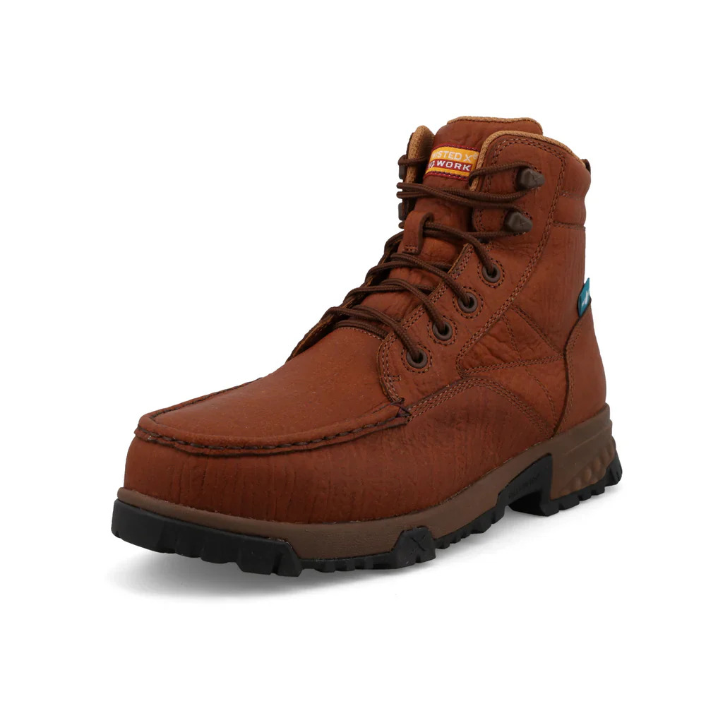 Twisted X 6" Work Boot Men's RUST