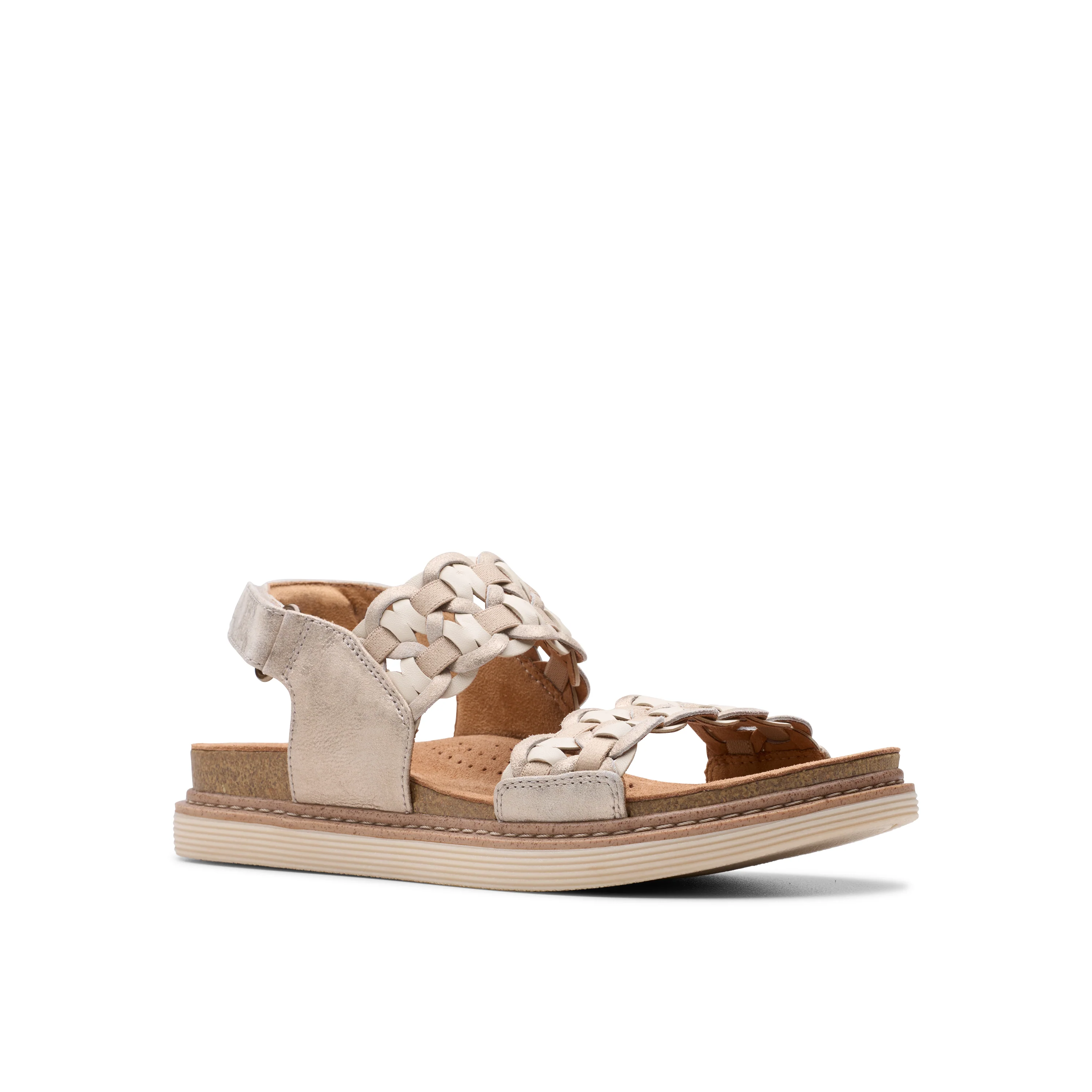 Clarks Arwell Glide Sandal Women's Orange Combi