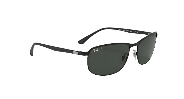 Ray Ban RB3671CH Chromance Matte Black with Dark Grey Chromance BLACK ON BLACK