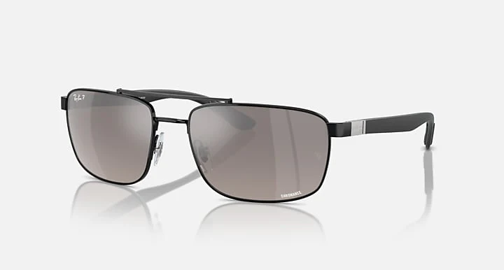 Ray Ban RB3737 Chromance Polished Black with Grey Chromance BLACK