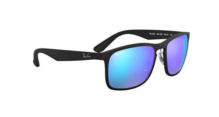 Ray Ban RB4264 Chromance Matte Black with Blue Chromance MATTE BLACK
