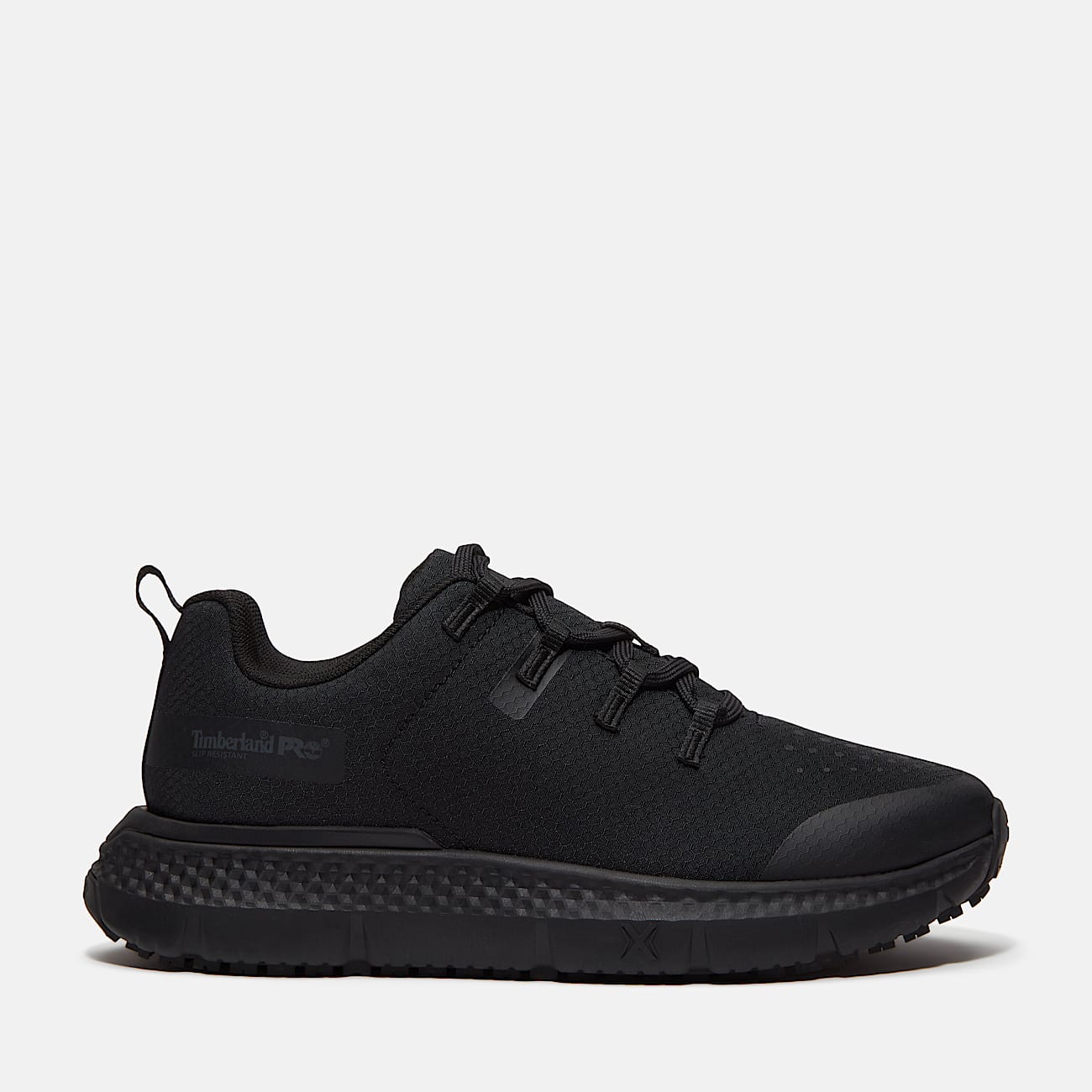Timberland Pro Power Shift Slip-Resistant Work Sneaker Women's BLACK RIPSTOP
