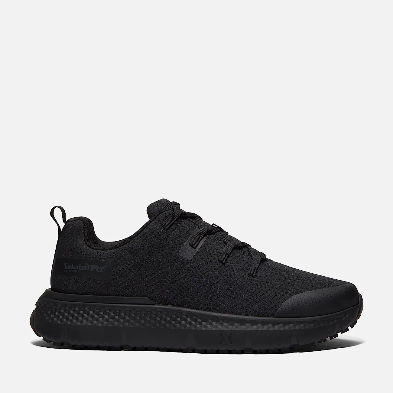 Timberland Pro Power Shift Slip-Resistant Work Sneaker Men's BLACK RIPSTOP