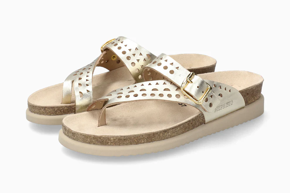Mephisto Helena Perf Sandal Women's Gold