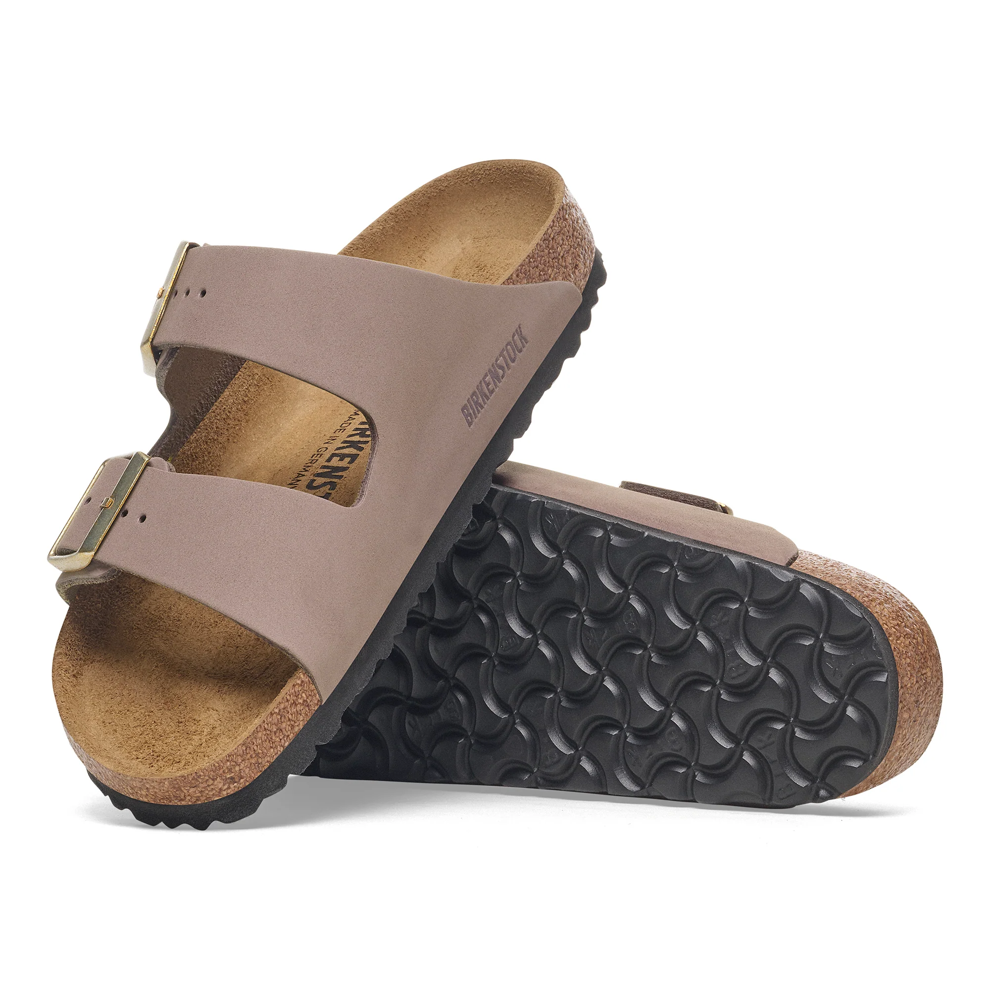 Birkenstock Arizona  Nubuck Leather Women's Faded Purple