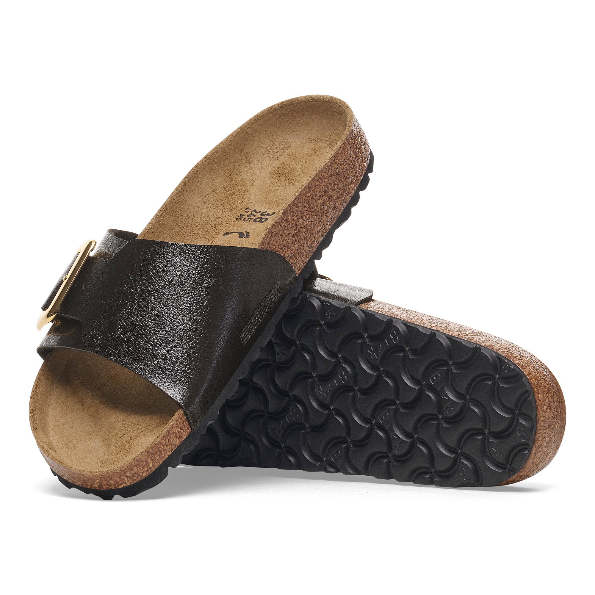 Birkenstock Catalina Luxe Buckle Birko-Flor Women's Graceful Pearl White