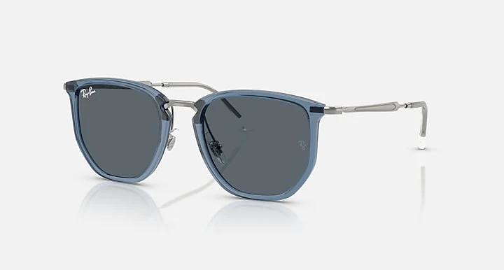 Ray Ban RB4451 Polished Transparent Blue with Blue lenses TRNSP BLUE