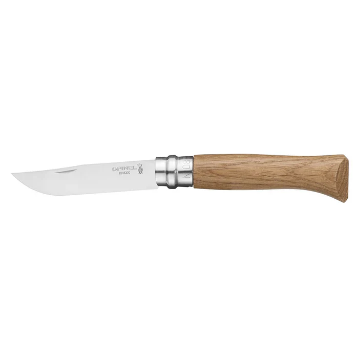 Opinel No.08 Stainless Steel Folding Knife OAK