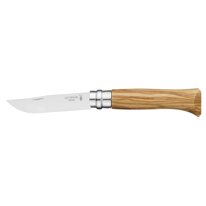 Opinel No.08 Stainless Steel Folding Knife OAK
