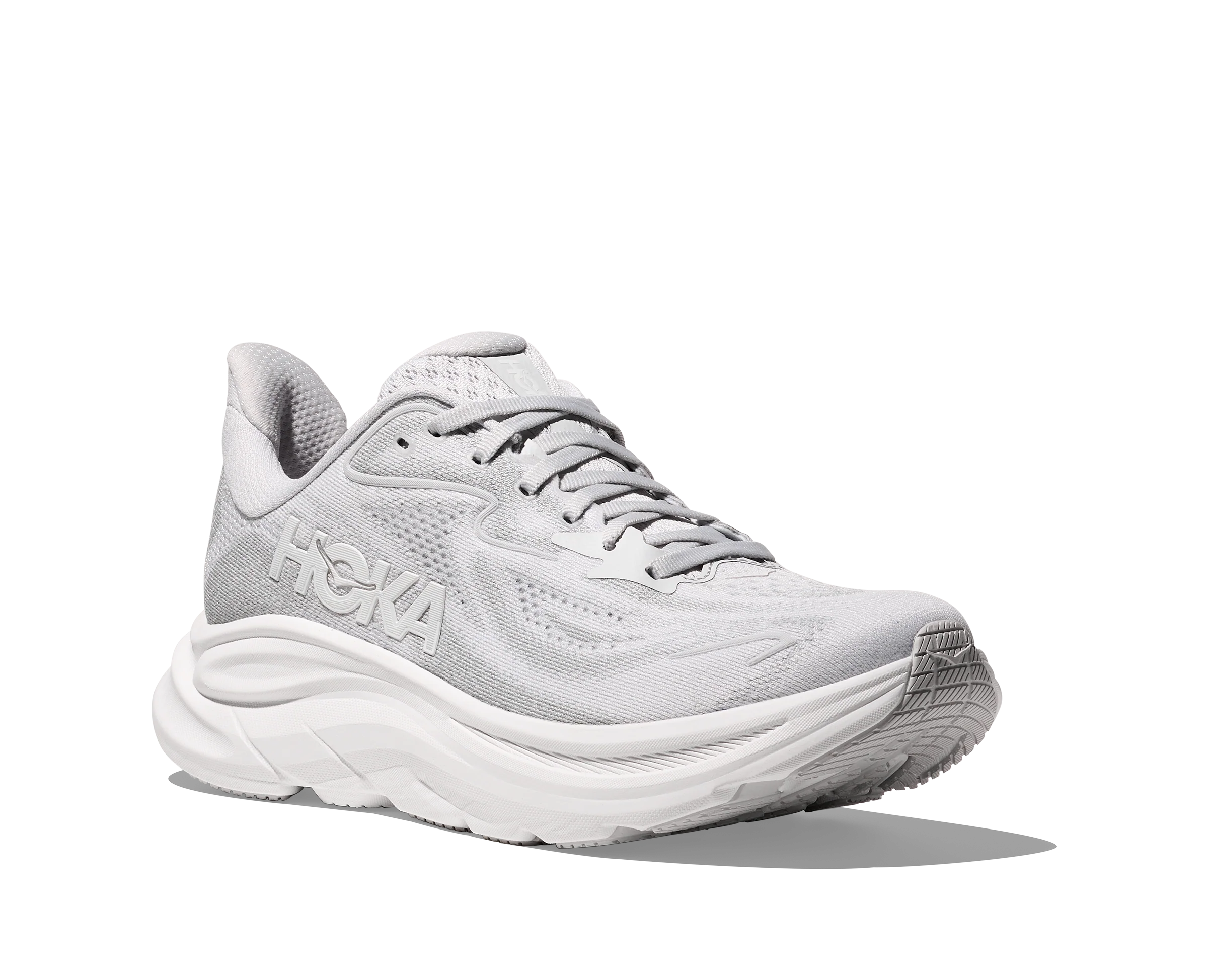 Hoka Clifton 10 Women's (WIDE WIDTH) WHITE/WHITE
