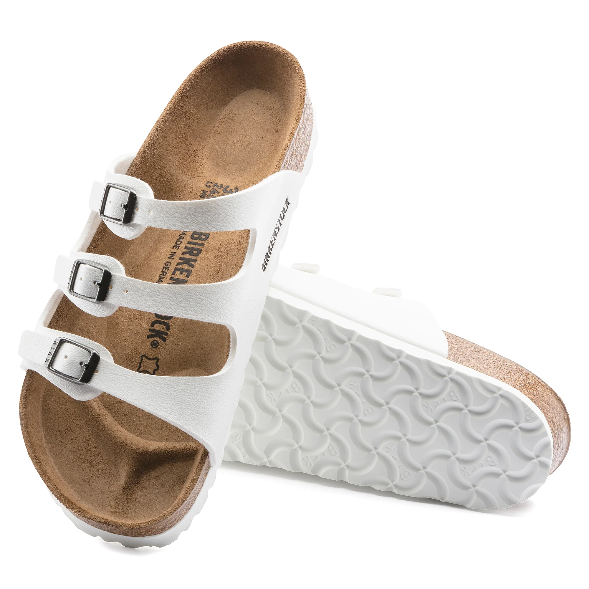 Birkenstock Florida Birko-Flor Women's White