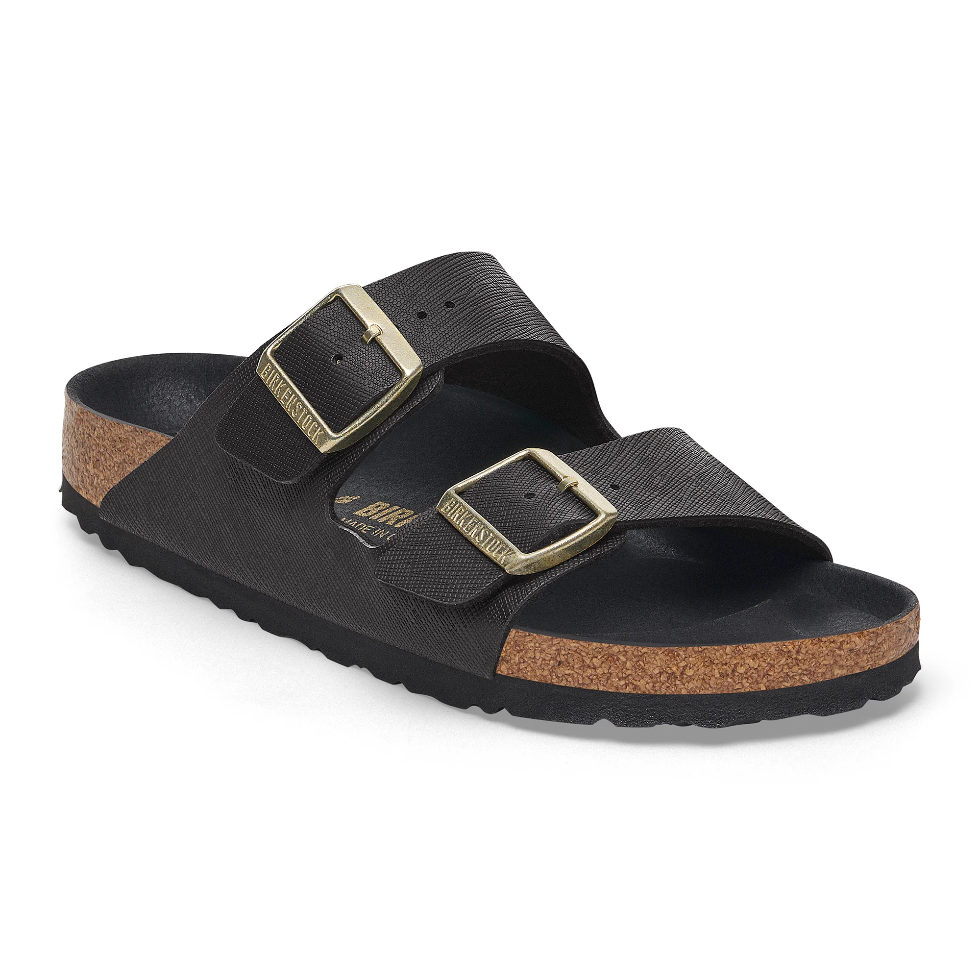 Birkenstock Arizona Birko-Flor Embossed Women's BLACK