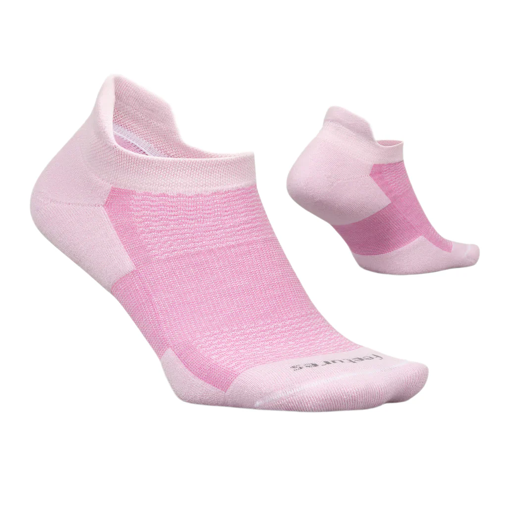 Feetures High Performance Ultra Light Tab Socks STRAWBERRY  MILK