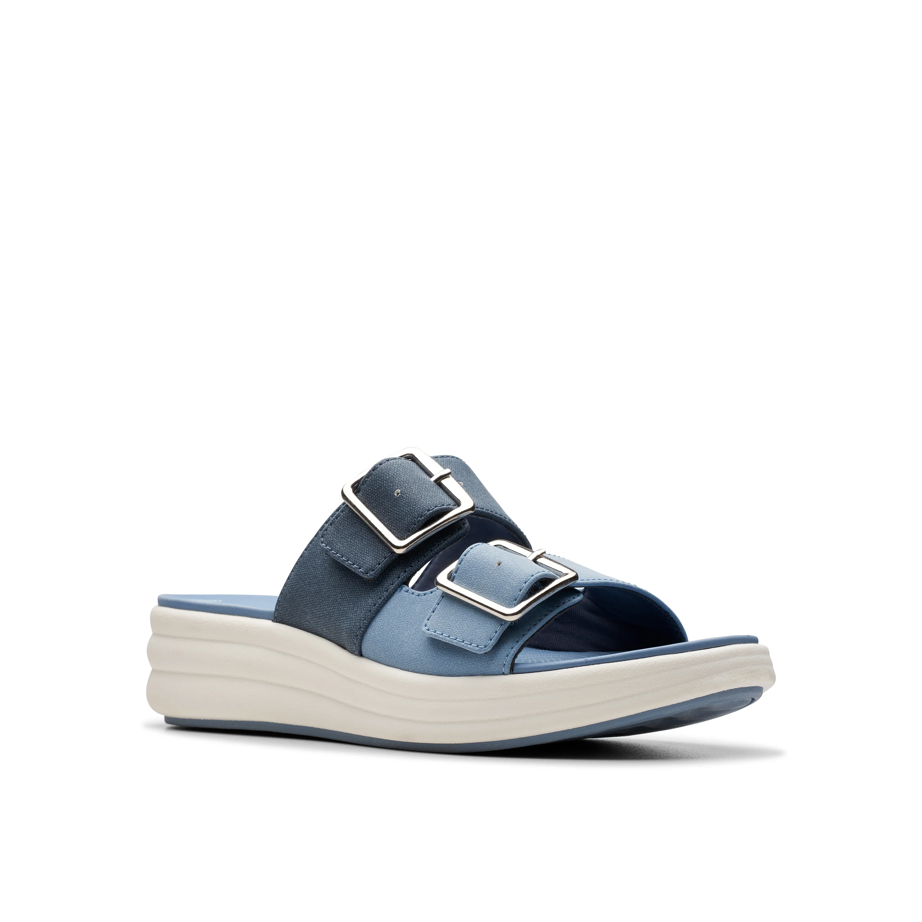 Clarks Drift Buckle Sandal Women's Denim