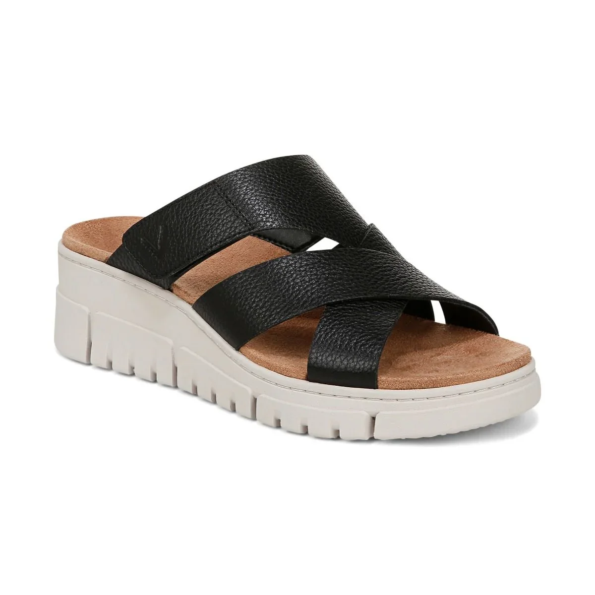 Vionic Uptown Sunset Wedge Sandal Women's BLACK