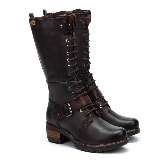 Pikolinos San Sebastia Full-Length Mid-Heel Boots Women's Lead