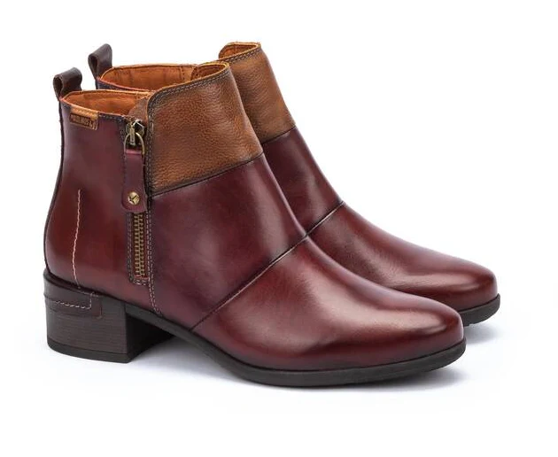 Pikolinos Malaga Ankle Boots with Zipper Women's Arcilla