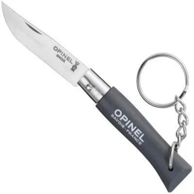 Opinel No.04 Keyring Stainless Steel Folding Knife GREEN