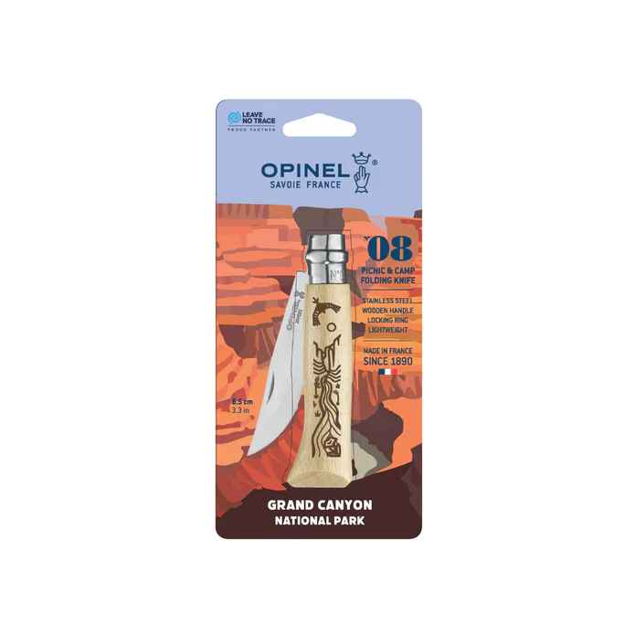 Opinel National Parks Collection No 8 Knife Grand Canyon GRAND CANYON