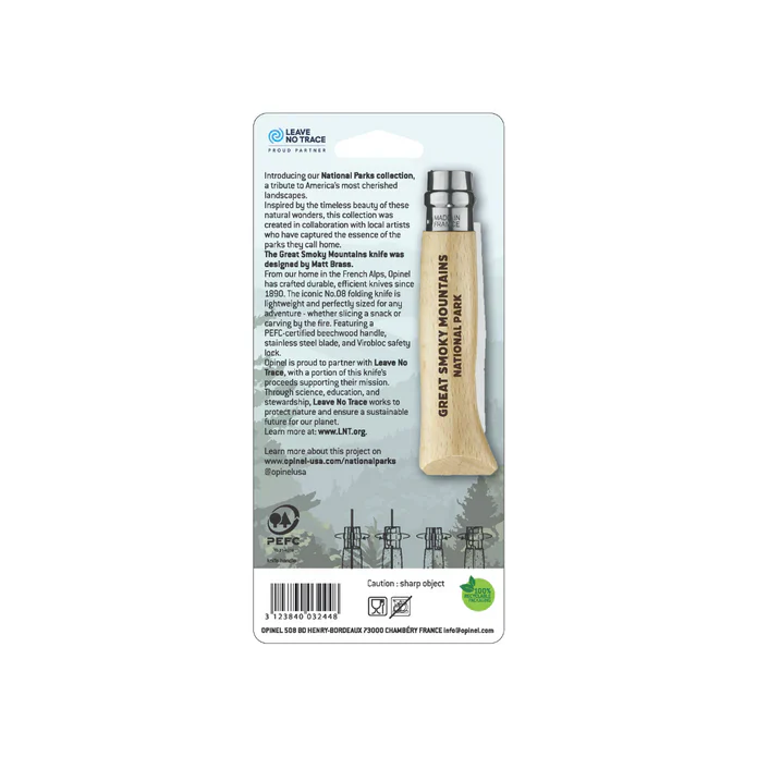 Opinel National Parks Collection No 8 Knife Yellowstone YELLOWSTONE