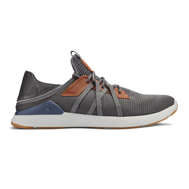 Olukai Mio Li Everday Athletic Shoes Men's PAVEMENT/V. INDIGO