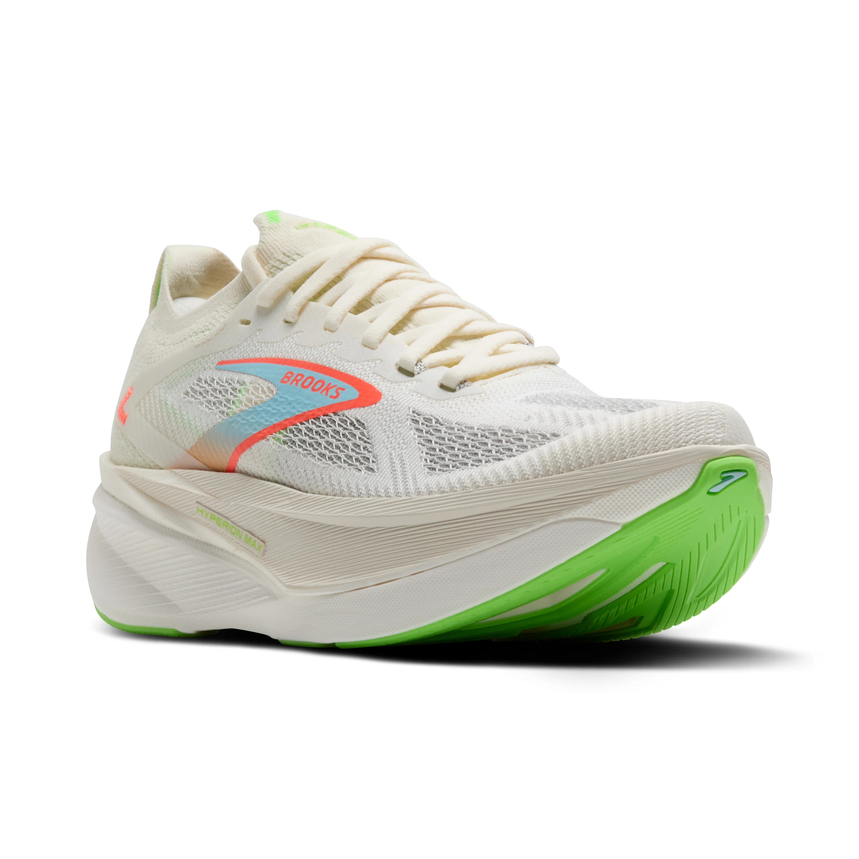 Brooks Hyperion Max 3 Men's Coconut/Green Gecko/Pink Clay