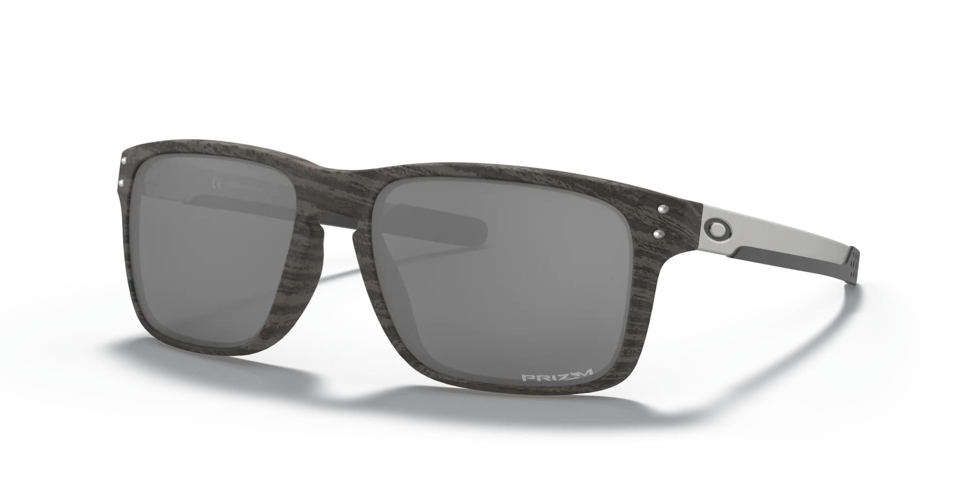Oakley Holbrook Mix Color: Prizm Black Lenses Woodgrain Frame WOODGRAIN MIX