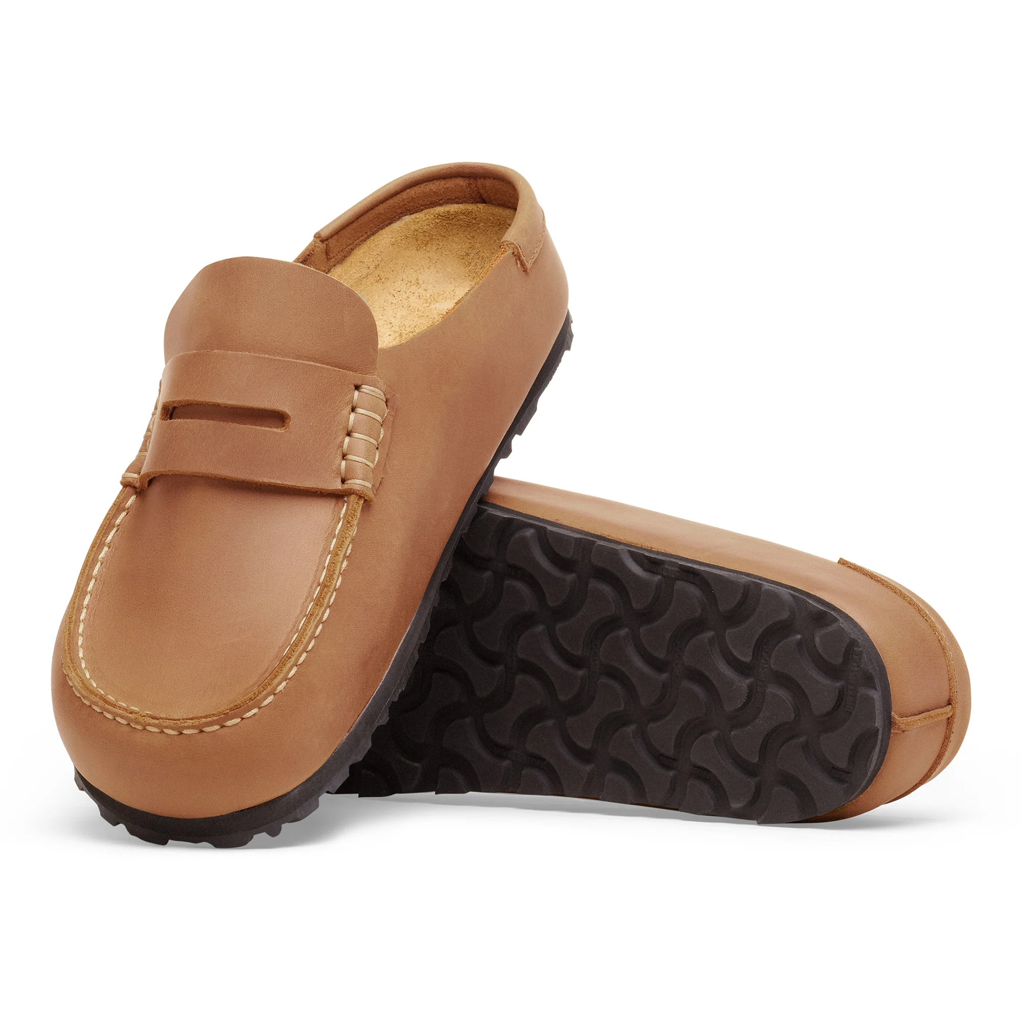 Birkenstock Naples Wrapped Oiled Leather Women's COGNAC