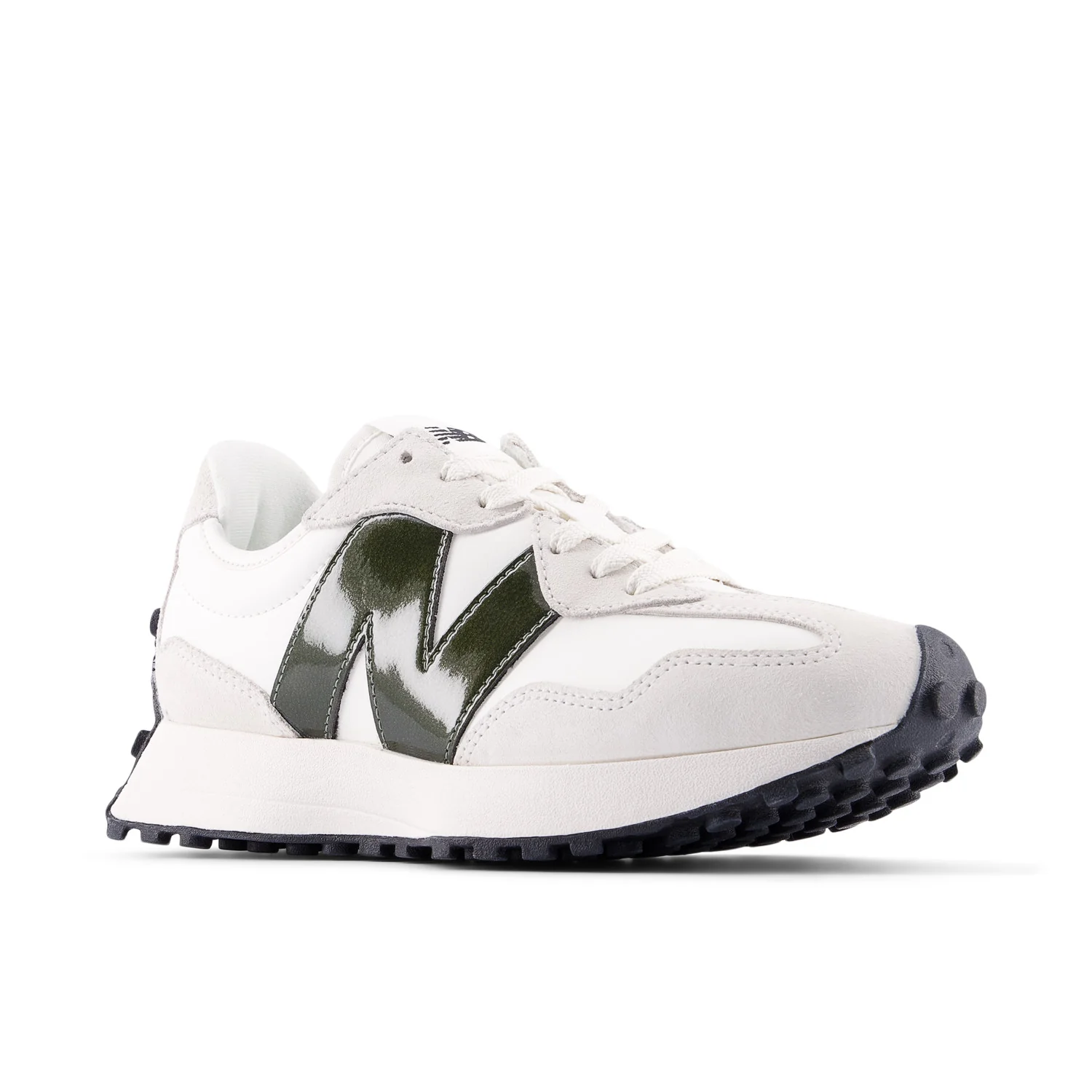 New Balance 327 Women's (WS327JWA) SEA SALT/DARK OLIVINE