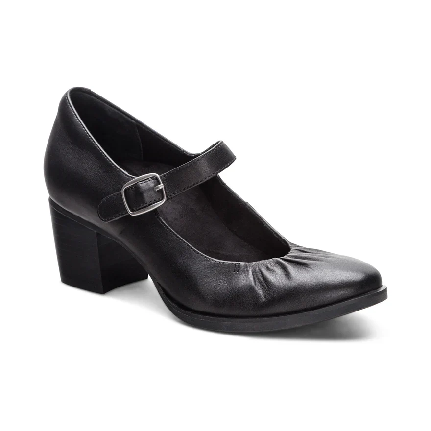 Aetrex Sara Pump Heels Women's BLACK