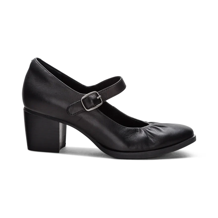 Aetrex Sara Pump Heels Women's BLACK