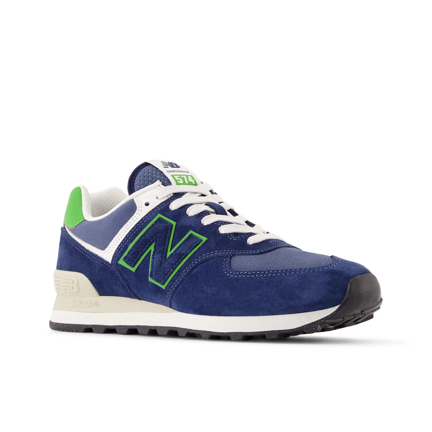 New Balance 574 (U574QBL) Unisex NB NAVY/ALPINE GREEN