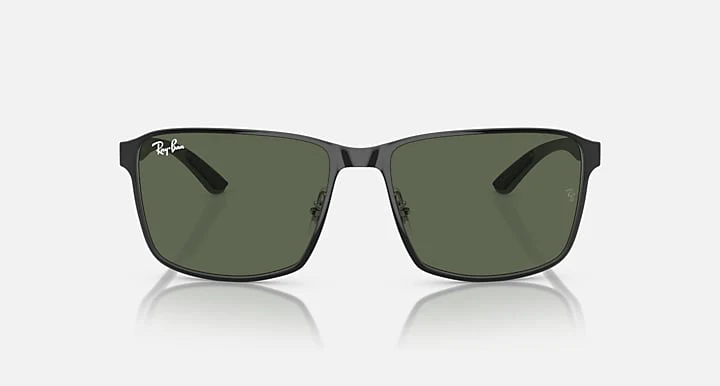 17061-ray-ban-rb3721-polished-black-on-silver-frame-with-dark-green-lenses-black-on-silver-1.webp