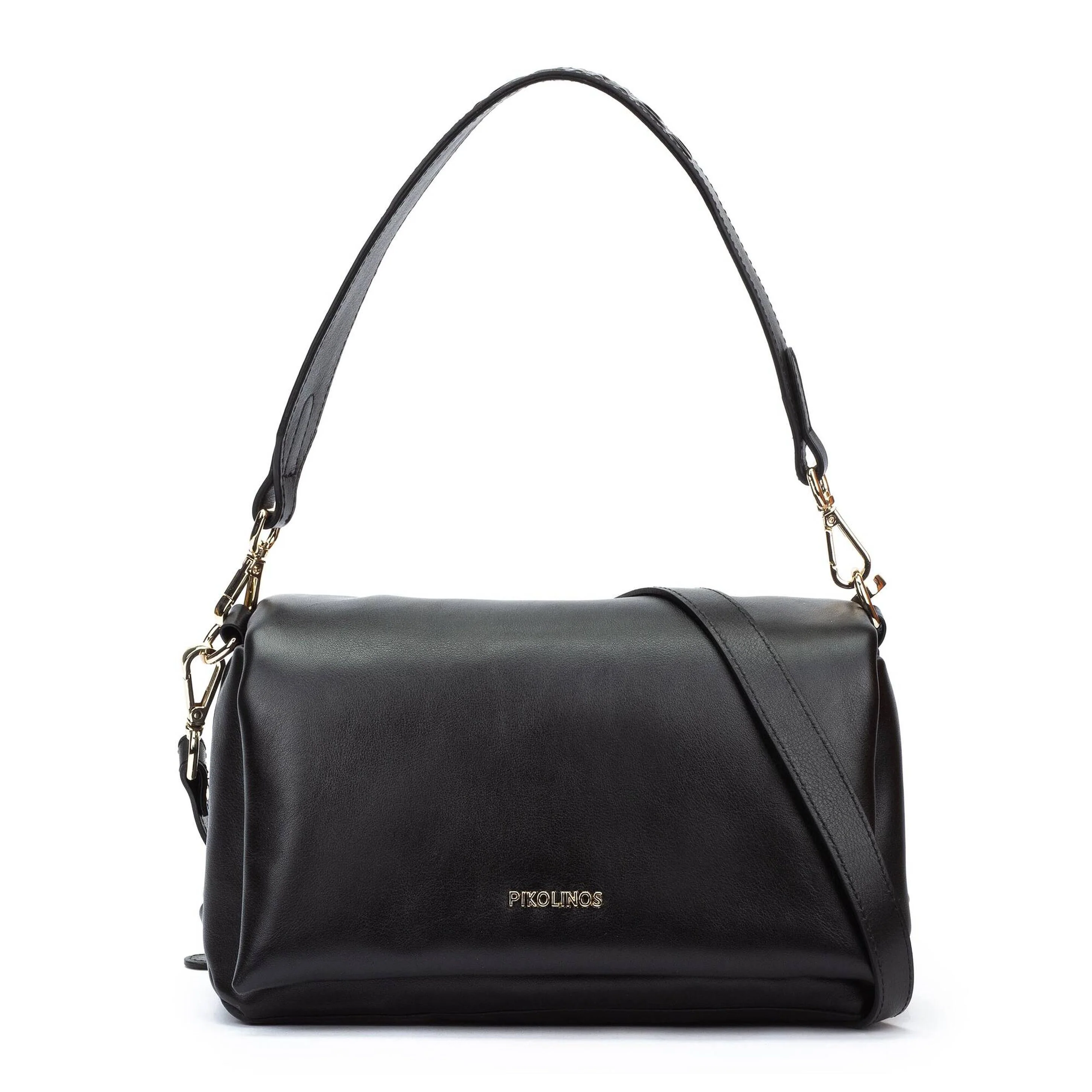 Pikolinos Pau Shoulder Bag with Magnetic Closure BLACK